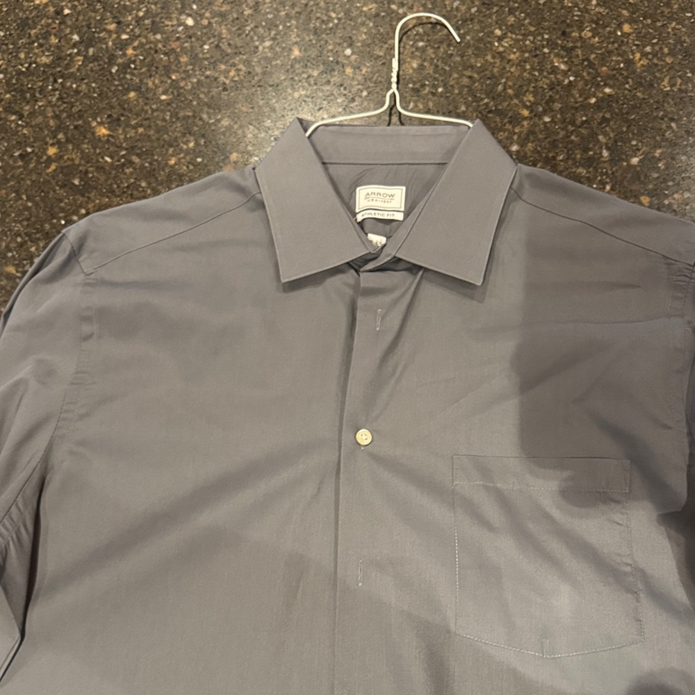 Arrow Men's Charcoal Dress Shirt